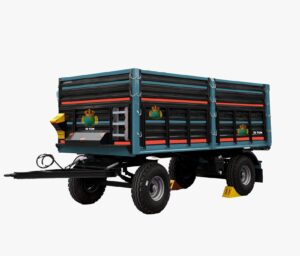 Çift Dingilli 10 Ton Tarım Römorku